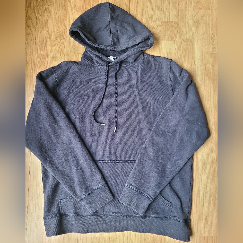 Sunspel blue hoodie size Large